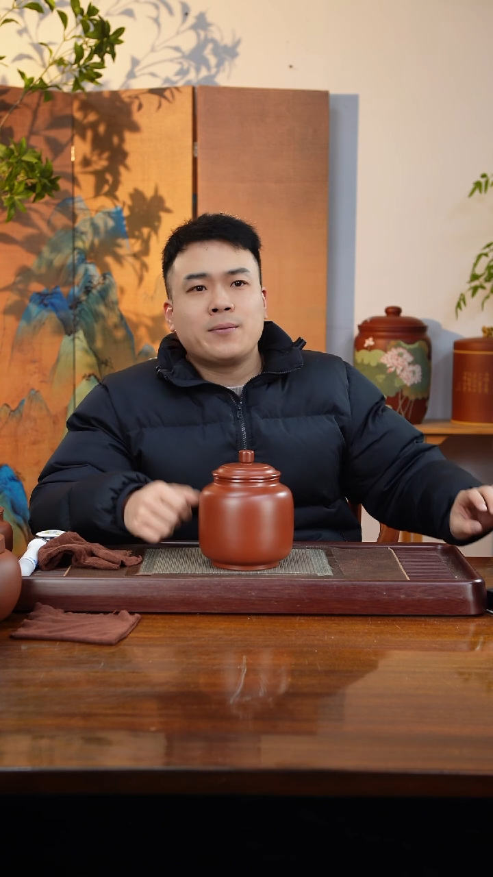 宜兴原矿紫砂茶叶罐