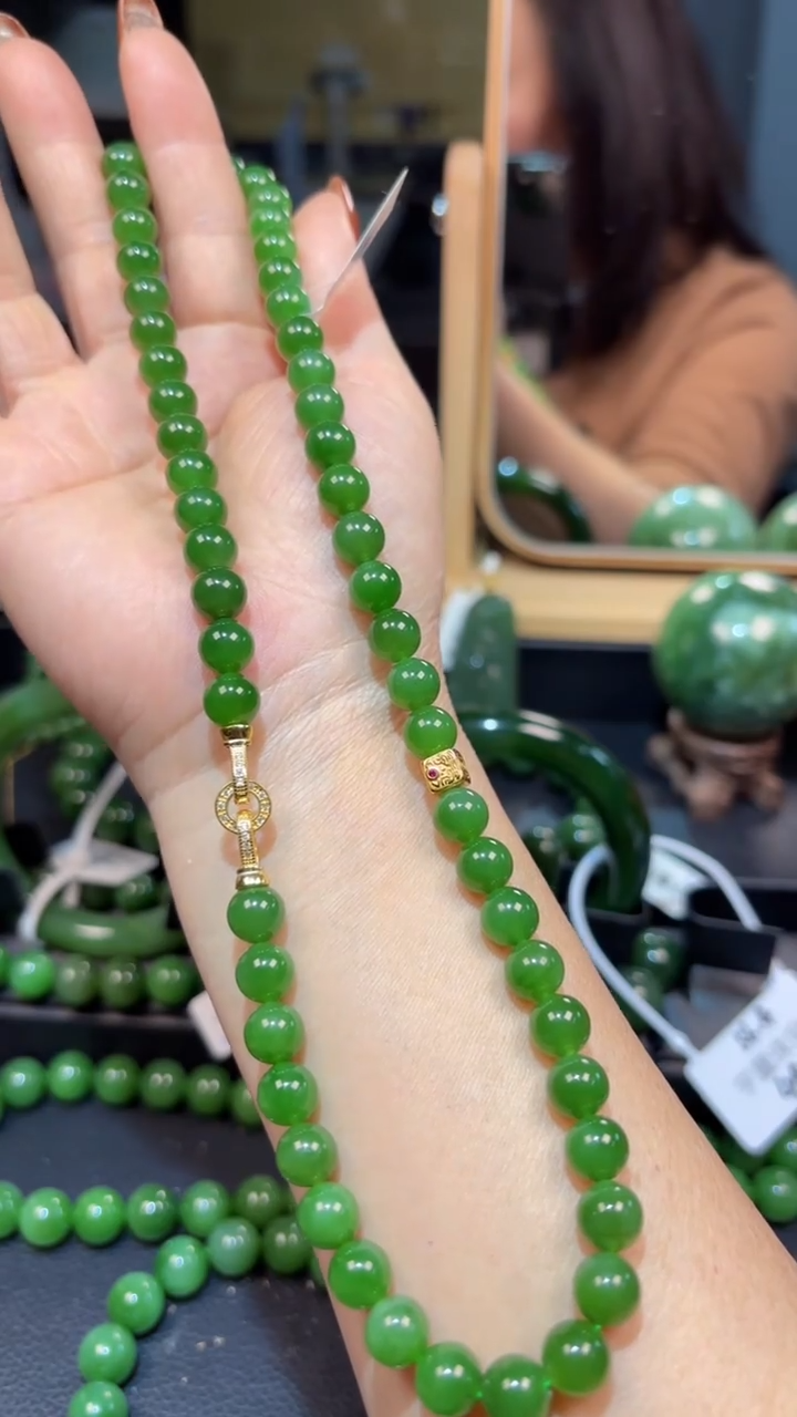 【闪购商品】和田玉（碧玉）颈饰未镶嵌1