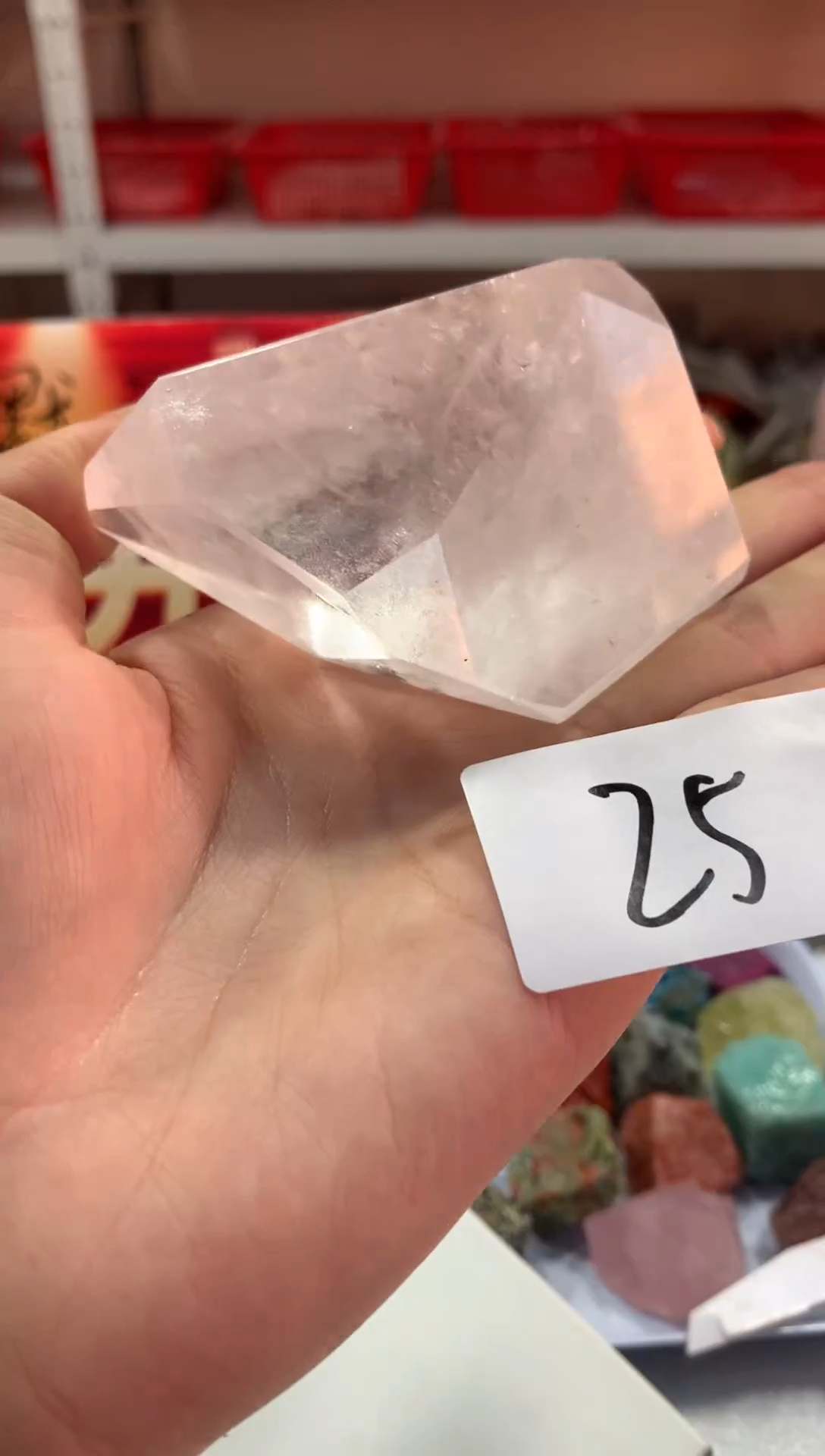 未镶嵌珠宝半成品水晶天然水晶默认微瑕25