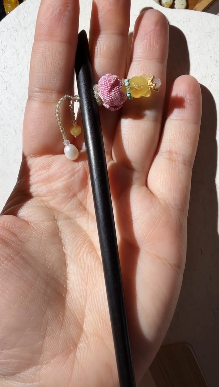 【闪购商品】绿松石发簪未镶嵌绿松石发簪