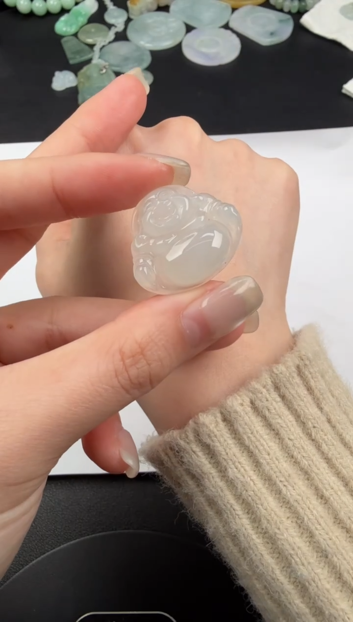 吊坠(不含链)未镶嵌翡翠翡翠饰品-120