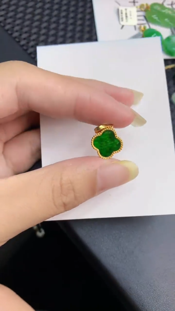 【闪购商品】翡翠颈饰银S925镶嵌            8