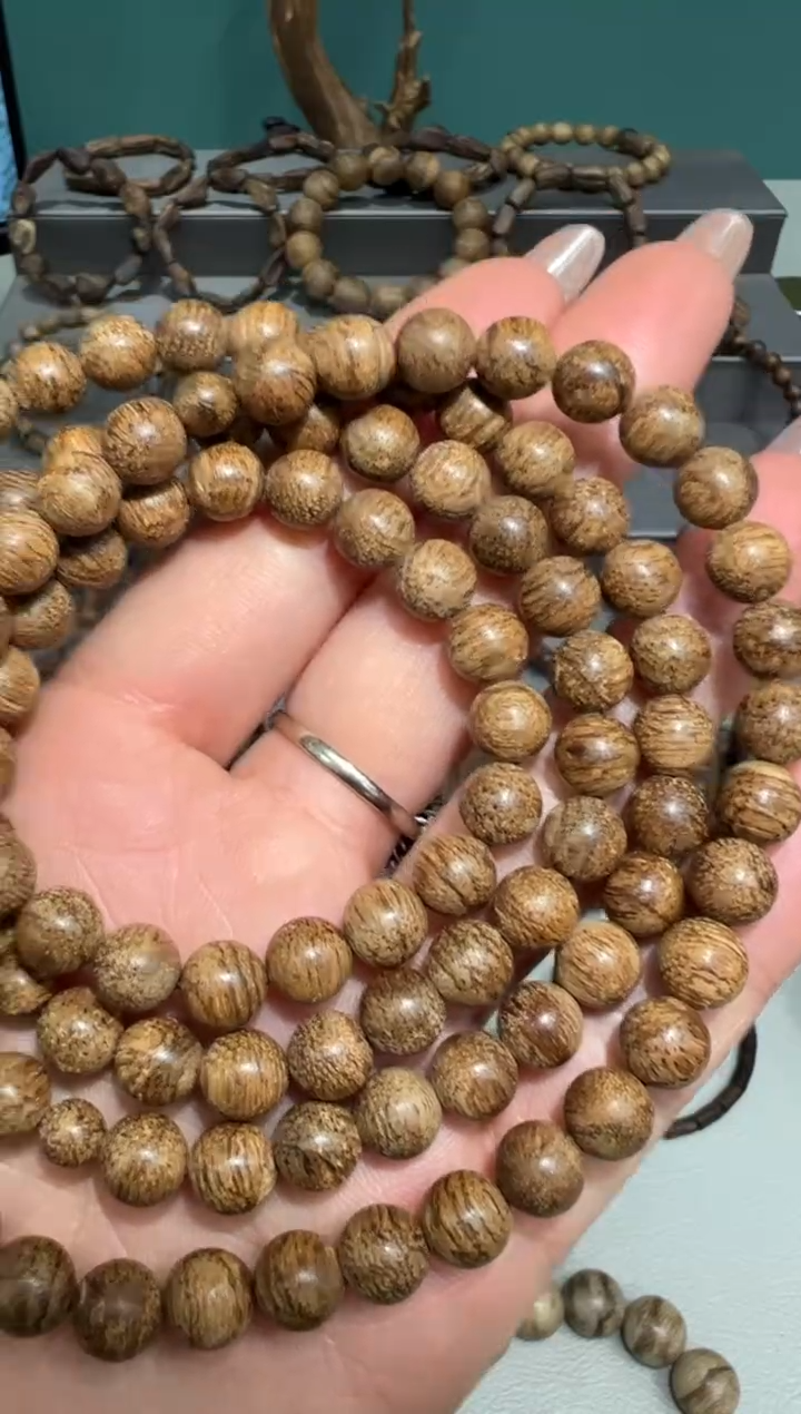 【闪购商品】沉香手串老惠安九分沉0.7念珠19.2克