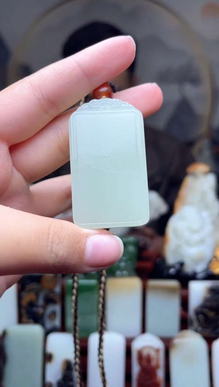 【闪购商品】和田玉吊坠未镶嵌10