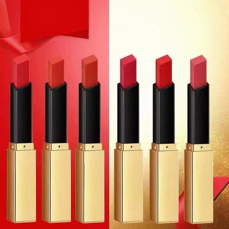 【粉丝专属】小口红1966红棕款持久显色滋润细管唇膏