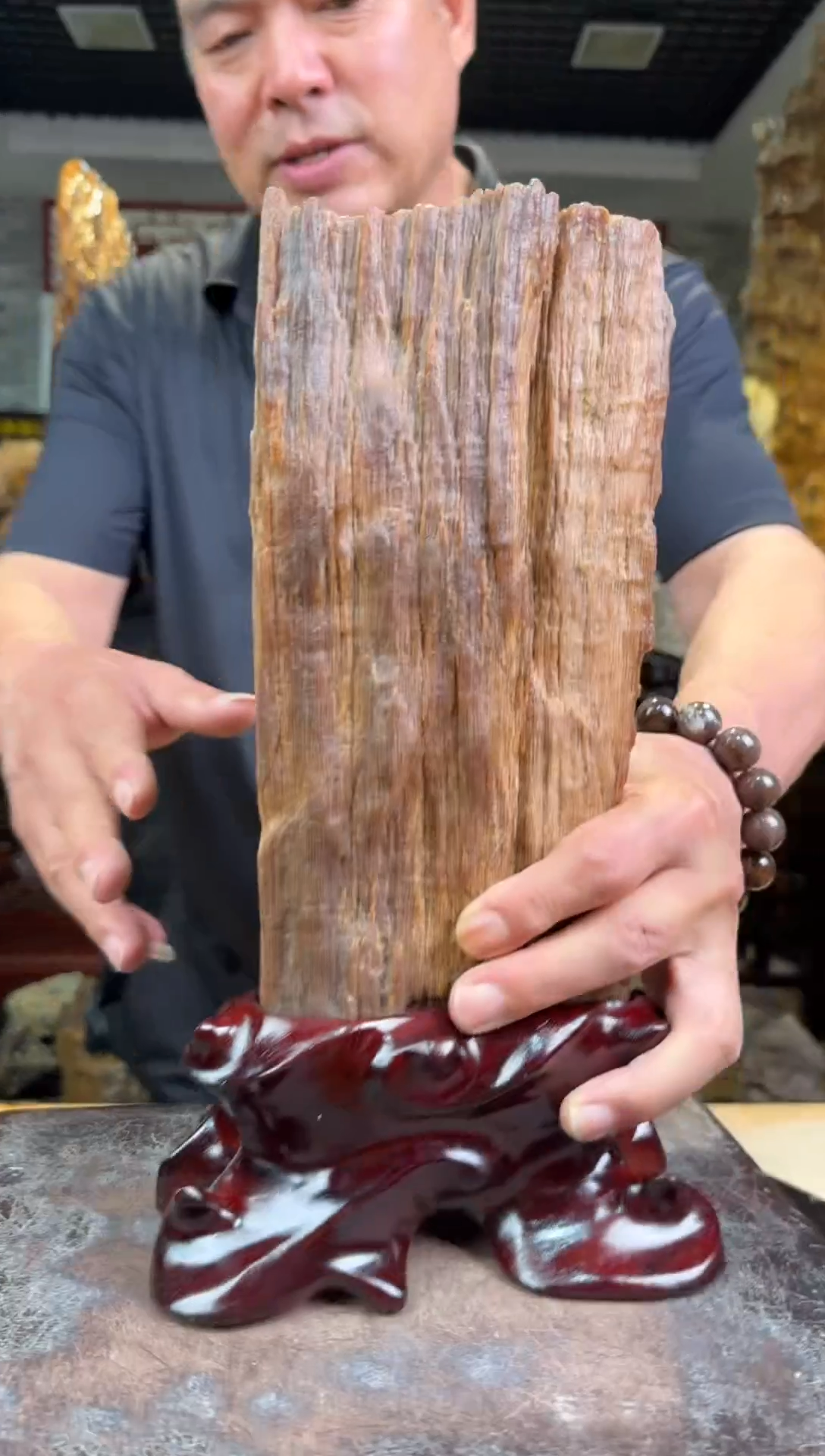 石材恒硕中式奇石摆件