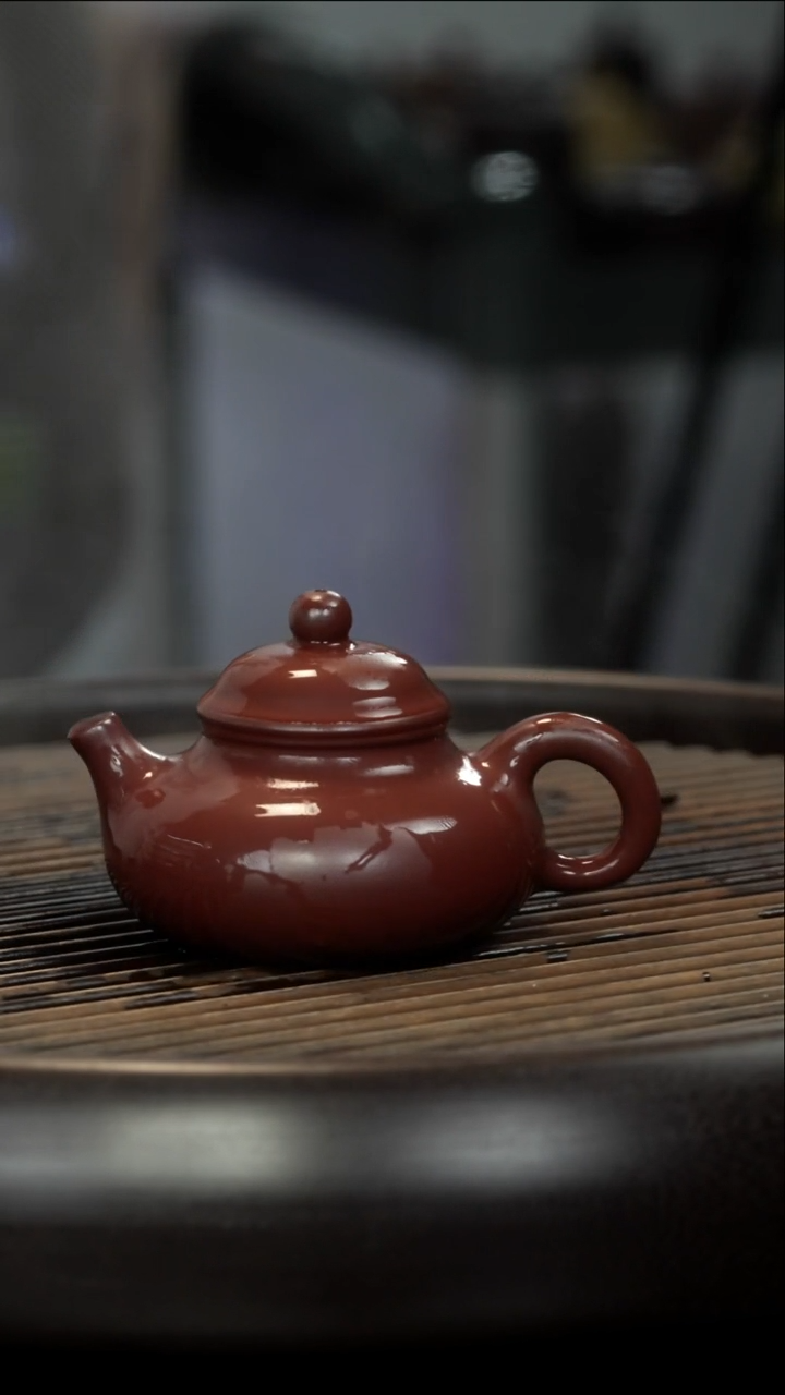 茶壶紫砂龙血砂 小容天壶