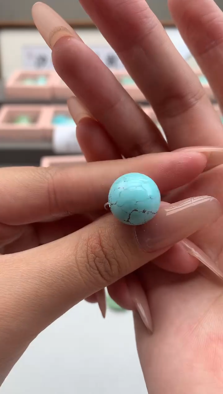 【闪购商品】绿松石单珠未镶嵌R42