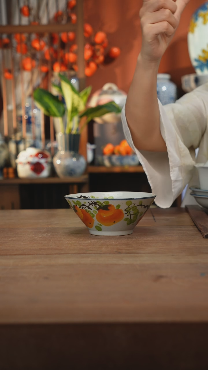 瓷片景德镇设计师釉下手绘陶瓷餐具