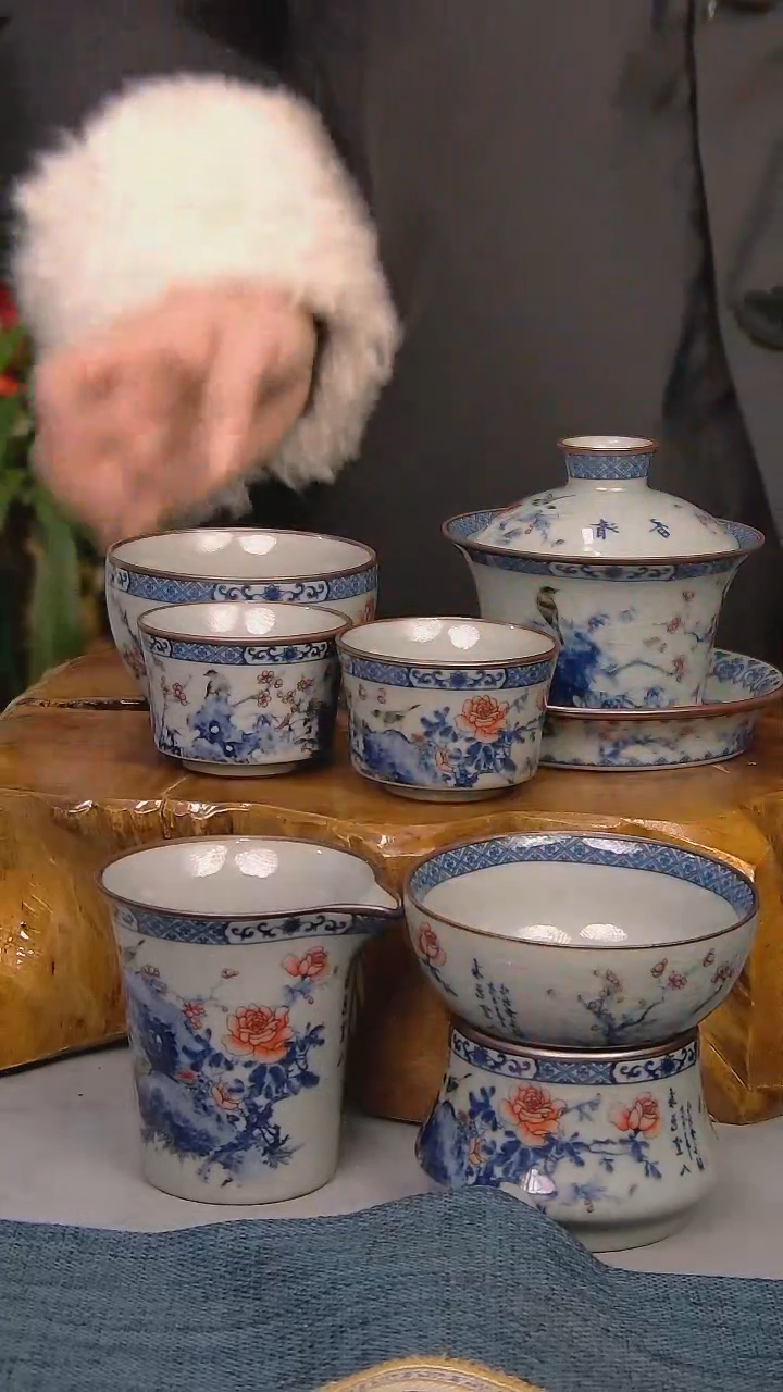 【闪购商品】简装家用款6件套 陶瓷家用茶具系列