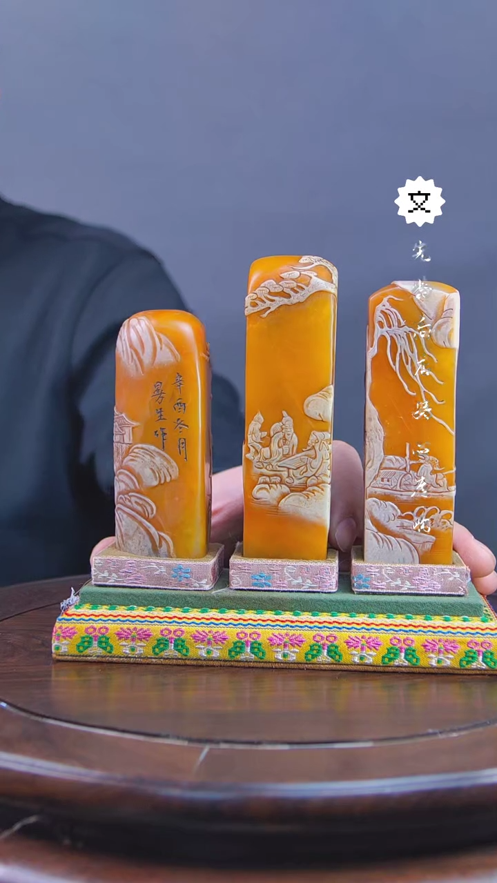 【闪购商品】铜文物商店田黄挂件G高