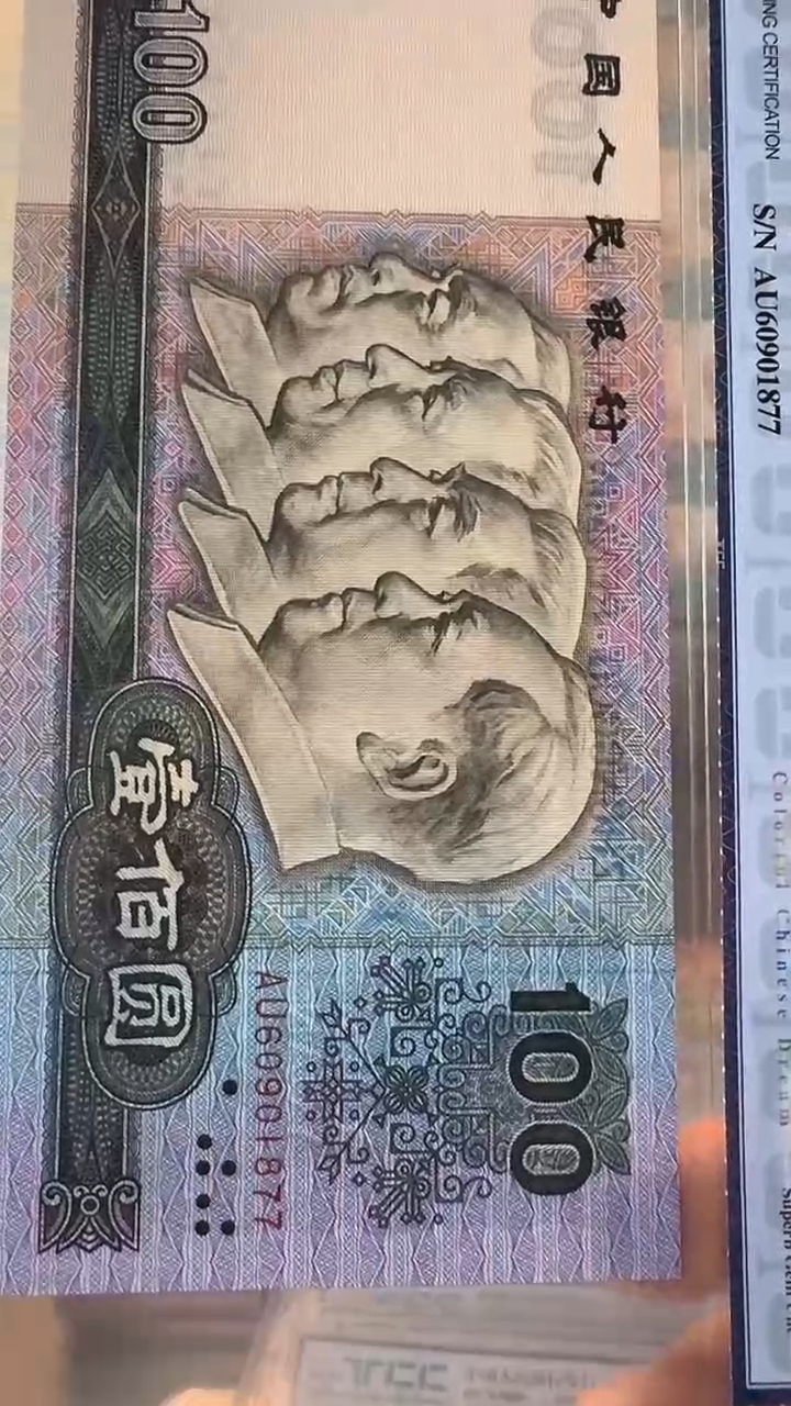 【闪购商品】纸第四版人民币100元-60901877