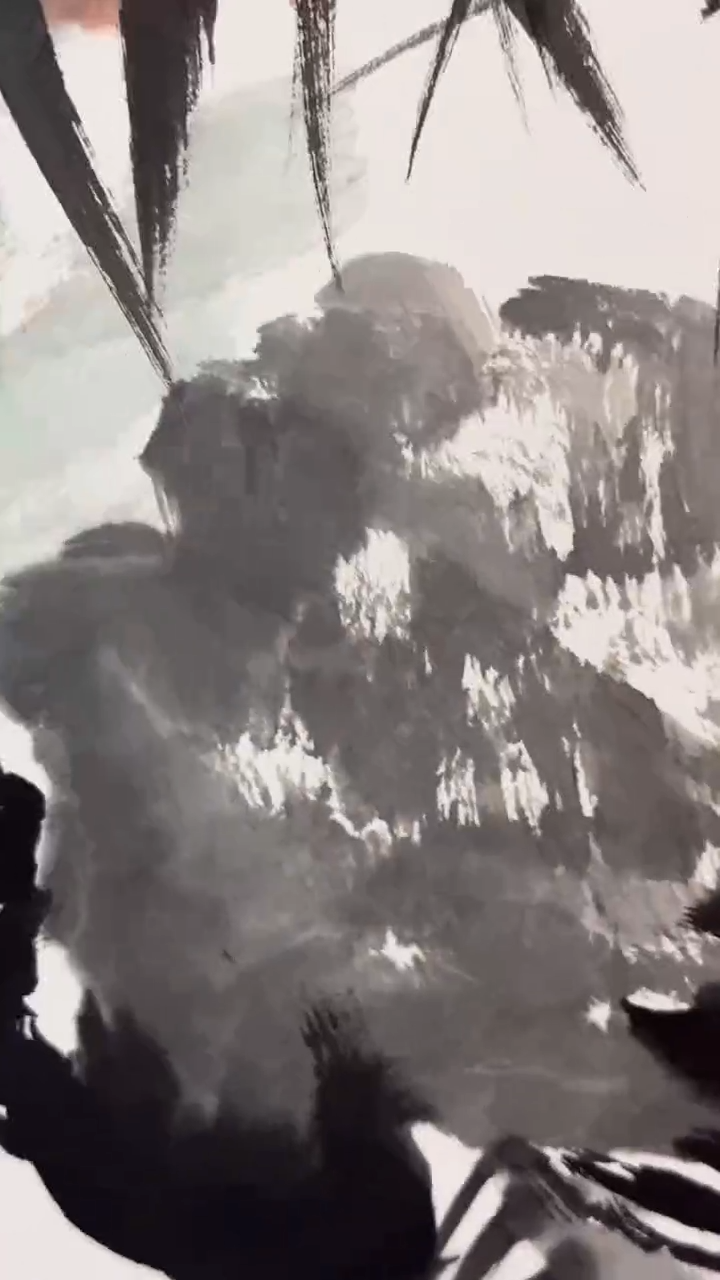 国画王炳杰手绘绘画作品5-6