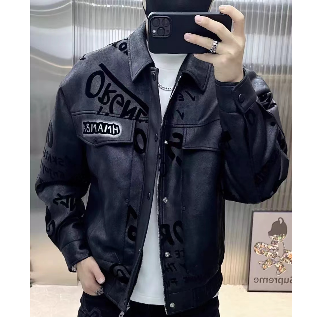 HB/微阔植绒收口工艺款棉衣（HB21182）