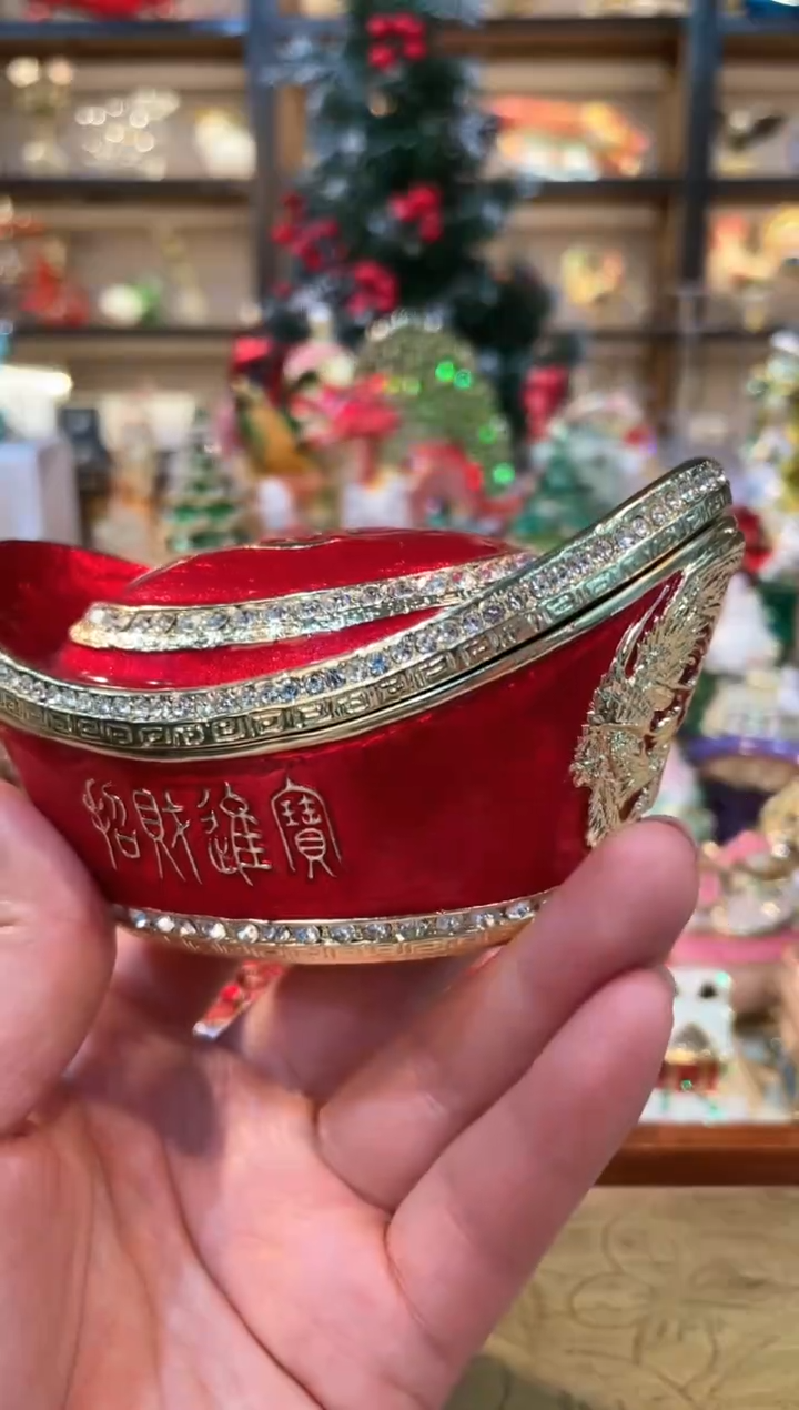 【闪购商品】珐琅彩首饰收纳盒