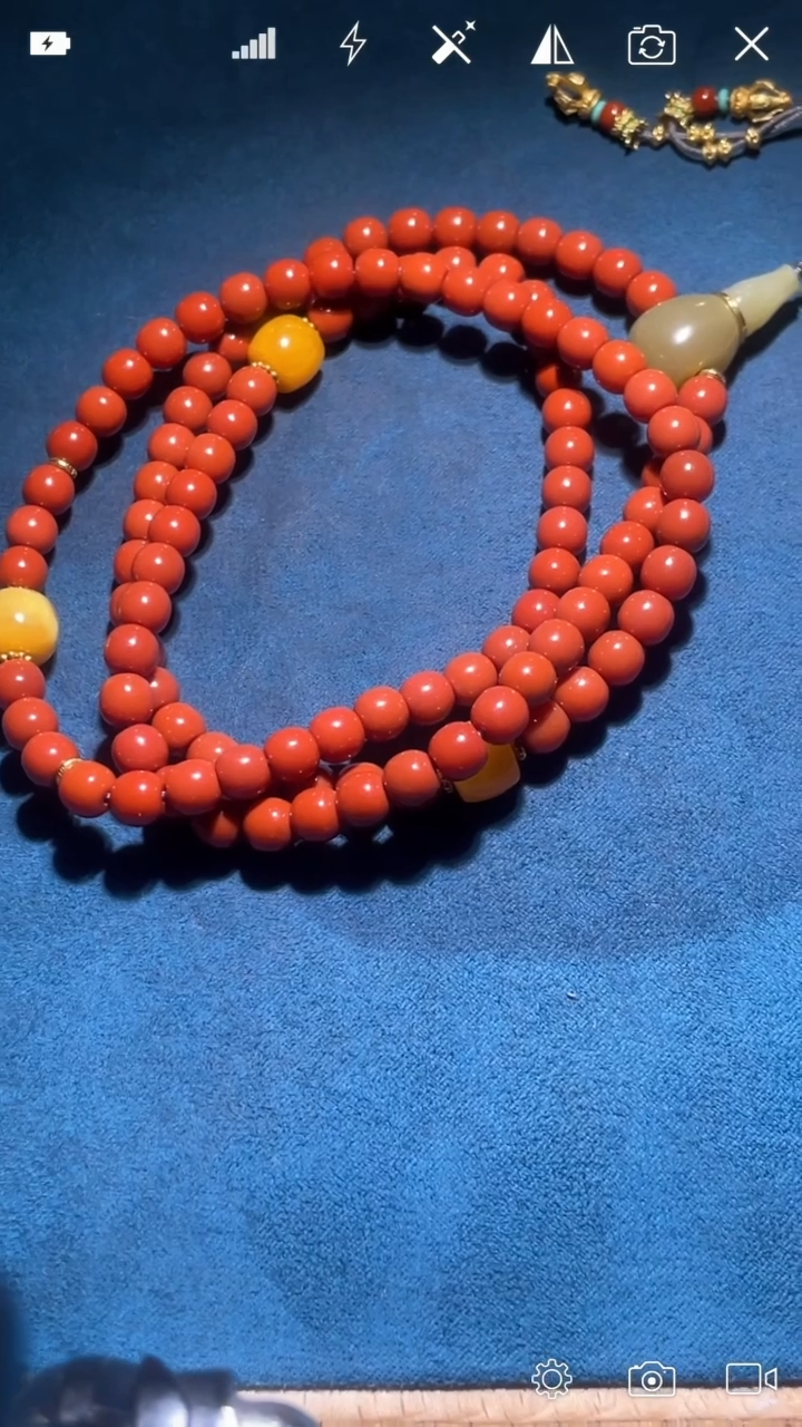 定制南红玛瑙CC 老型珠珠链卡6+