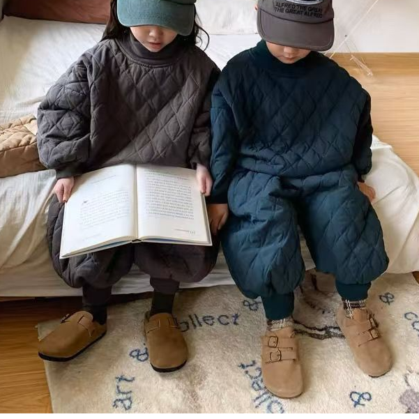 3月5  晓晓匠直播间专属，男女童秋冬款保暖韩版两件套套装