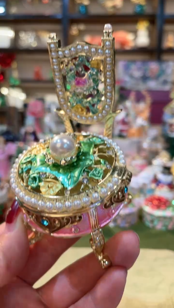 【闪购商品】珐琅彩精致首饰盒