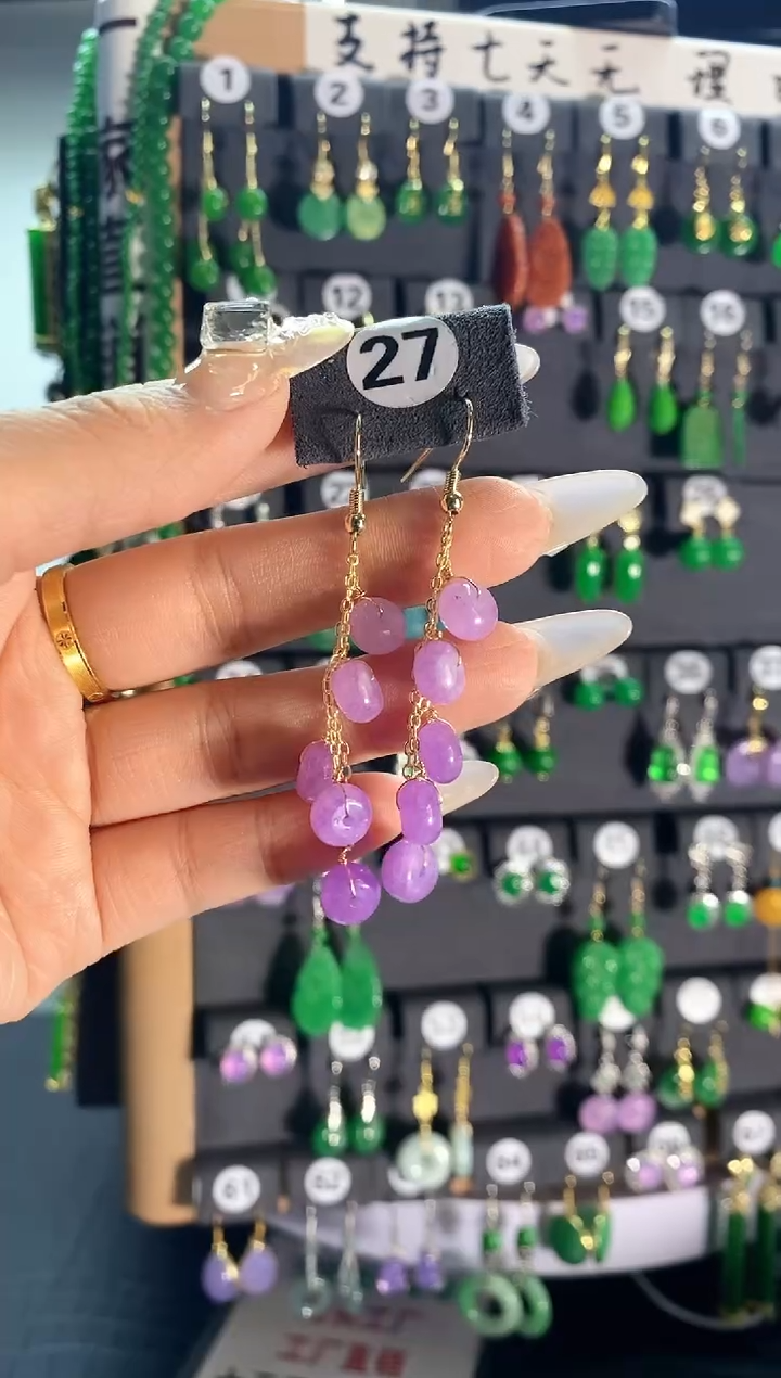 【闪购商品】翡翠颈饰银S925镶嵌27...