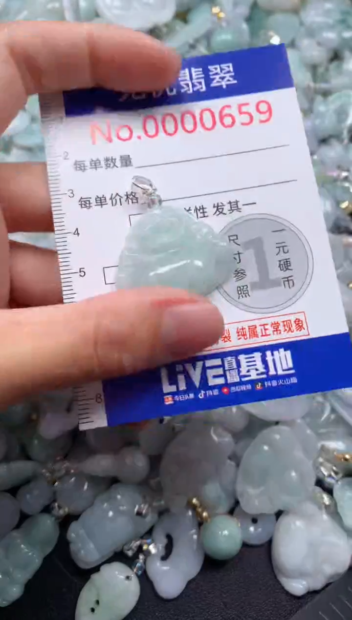 颈饰未镶嵌翡翠659