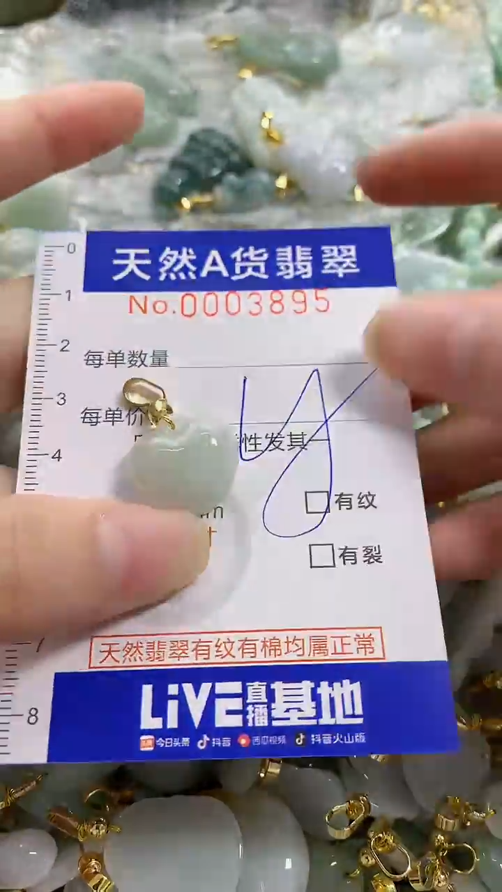 颈饰未镶嵌翡翠天然A货翡翠