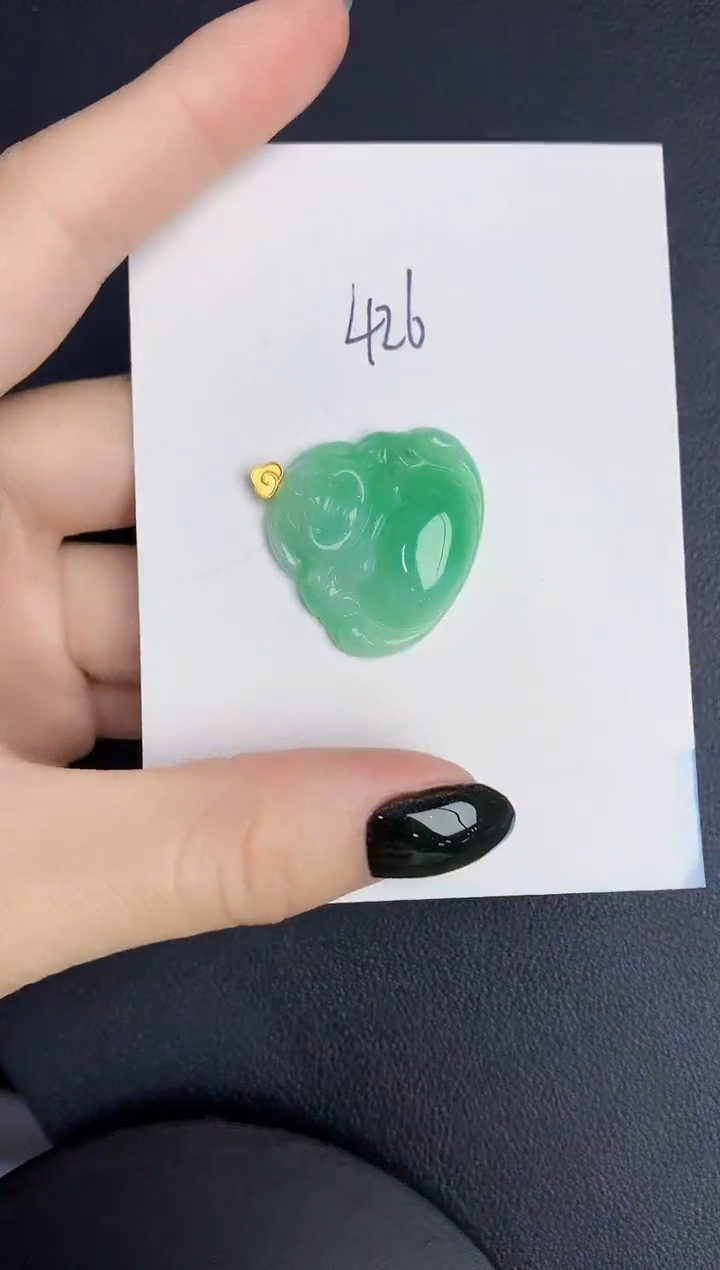 【闪购商品】翡翠颈饰18K金镶嵌00000000000