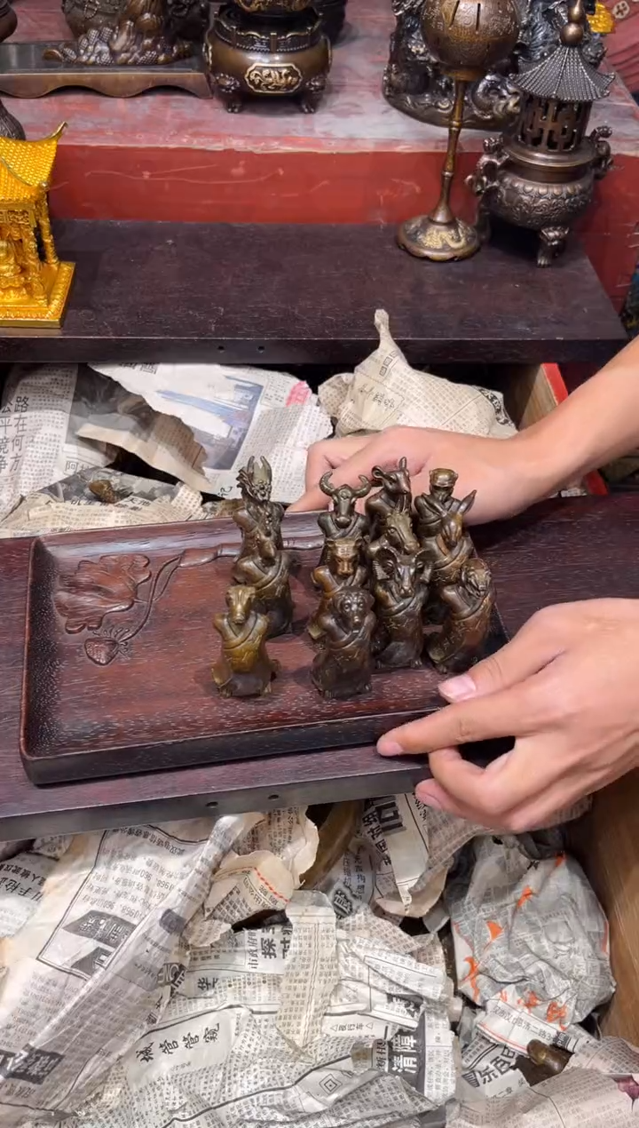 W瑞瑞古铜高端精品91十二生肖