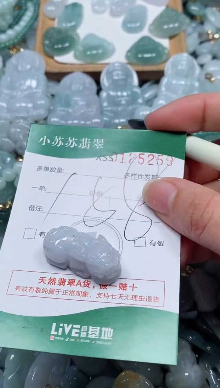 【闪购商品】翡翠颈饰未镶嵌闪购商品0125259