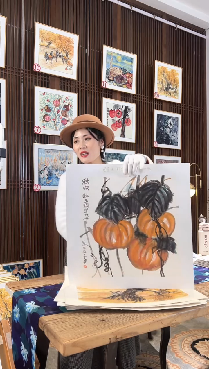 版画耿玉琨名章限量版画S