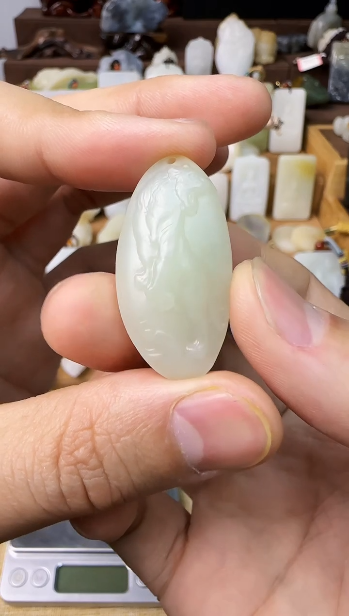 【闪购商品】和田玉颈饰未镶嵌虎