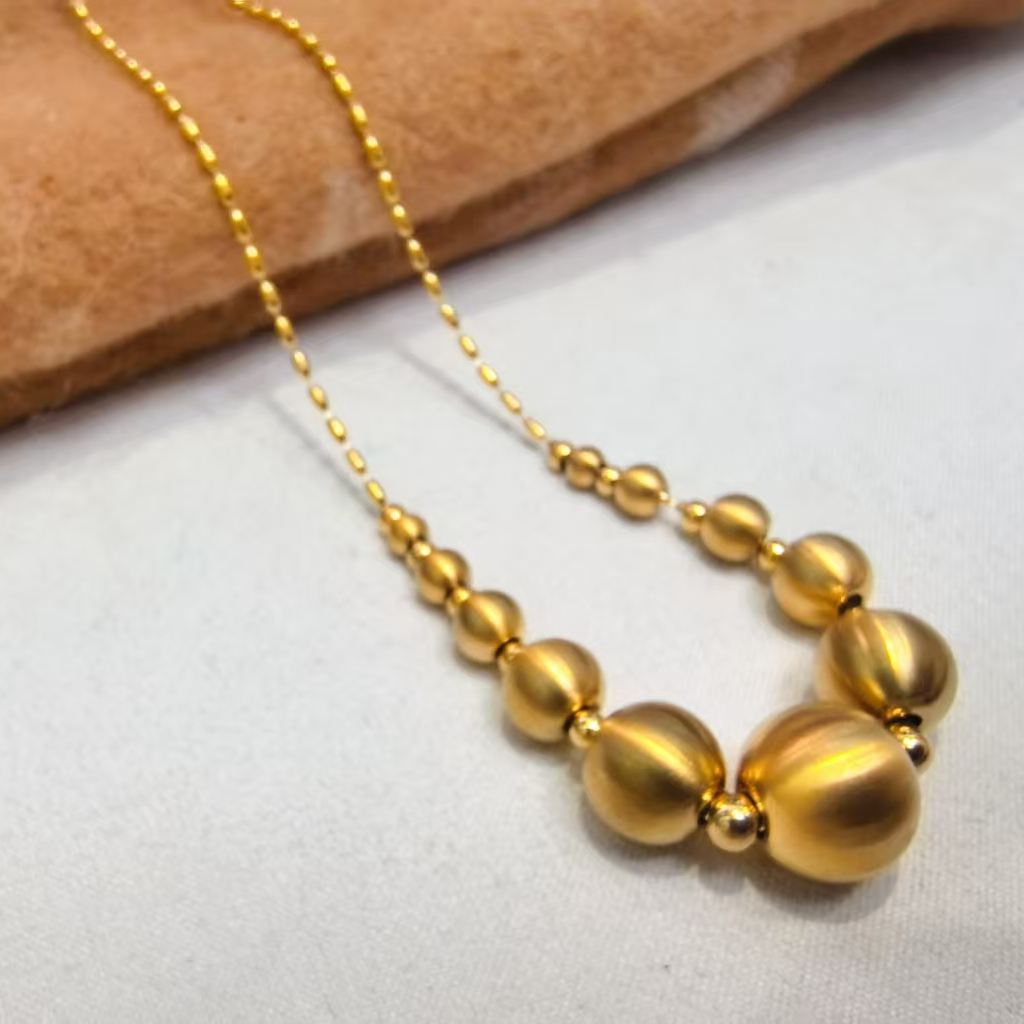 钛钢项链 阮大大高奢定制项链重工百搭1526