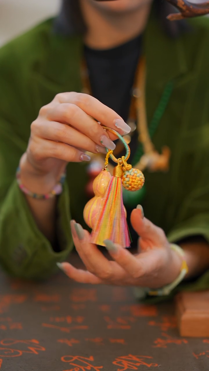 153非遗漆手艺工天然葫芦文玩福禄