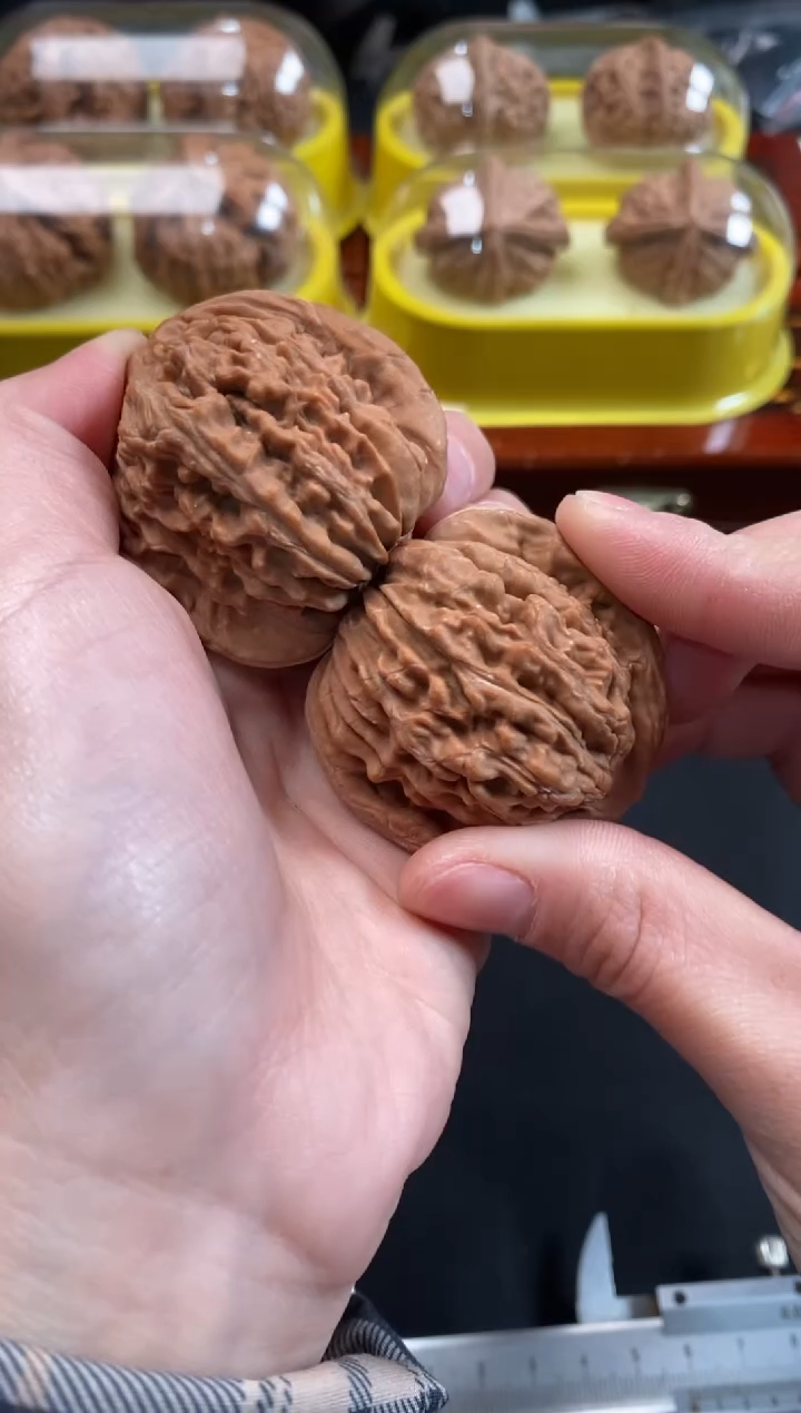 把件文玩核桃汉高楼43尺R482