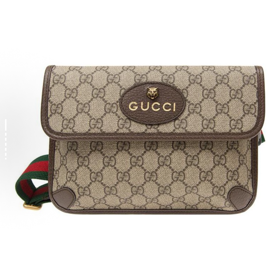 99新 GUCCI/古驰 古驰虎头胸包/W24-25