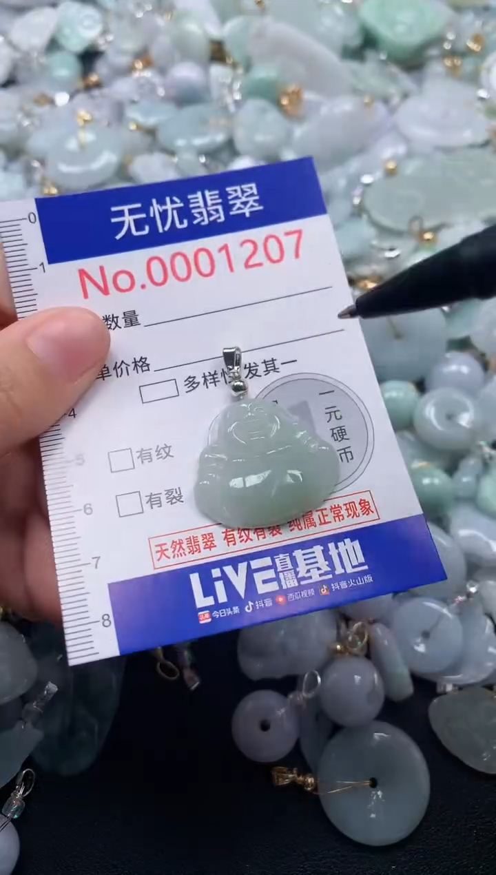 颈饰未镶嵌翡翠1207