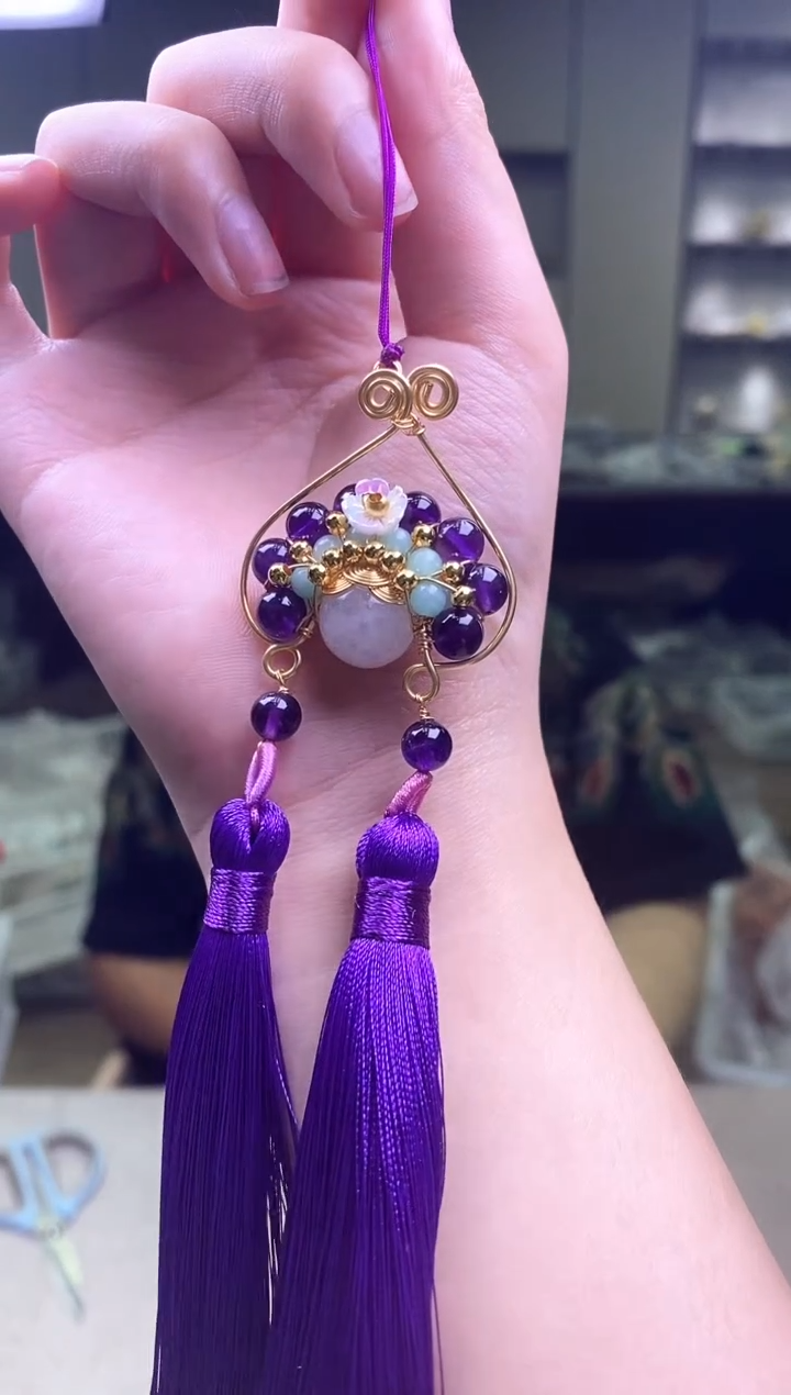 如图未镶嵌水晶多样性发一件 587