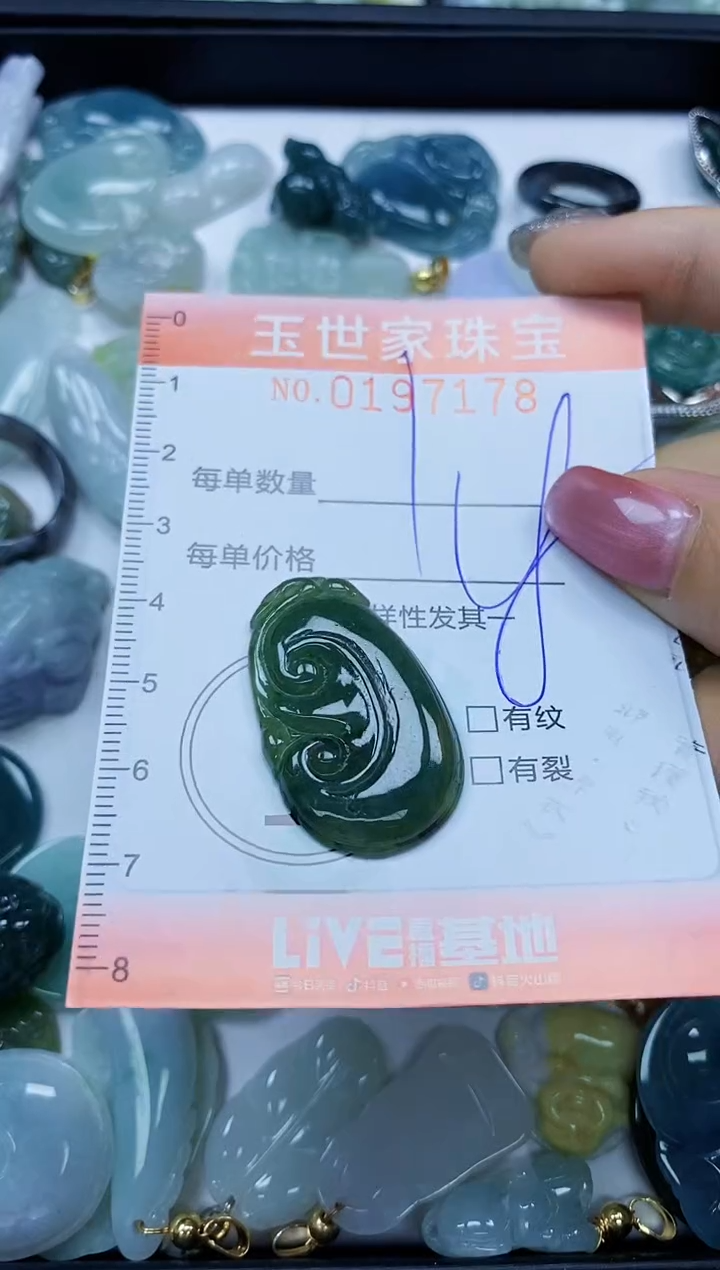 【闪购商品】翡翠颈饰未镶嵌闪购0197178