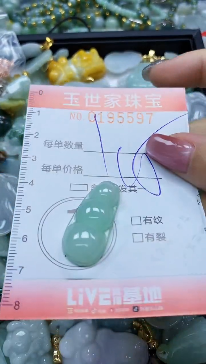 【闪购商品】翡翠颈饰未镶嵌闪购0195597