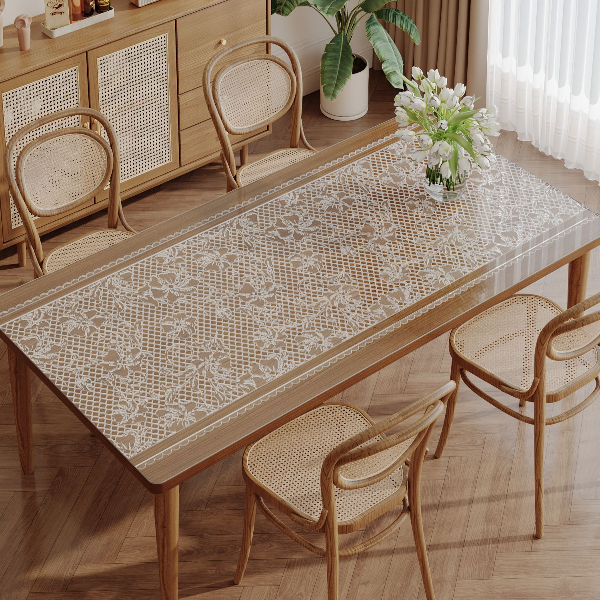 茶几专用高档透明软玻璃桌垫家用桌布防水防油长方形茶几餐桌垫