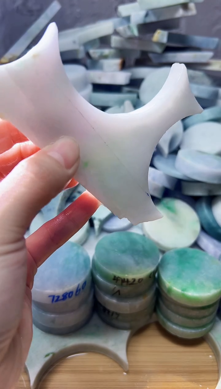 裸石翡翠天然翡翠A货石 南 342