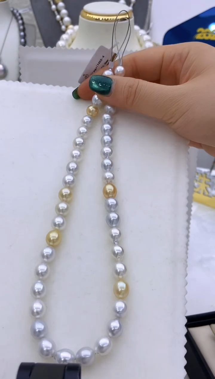 【闪购商品】海水珍珠项链未镶嵌207 7.5-9mm