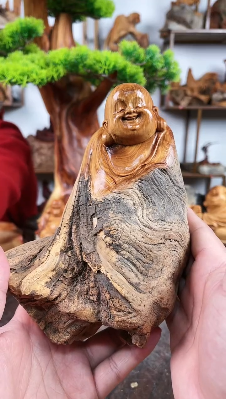 【闪购商品】柏木（崖柏）木雕1