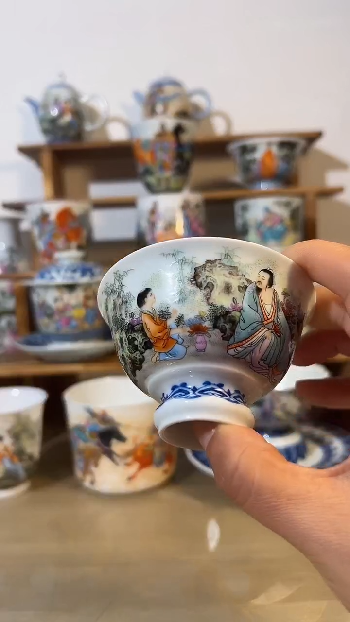人***节景德镇手工手绘陶瓷