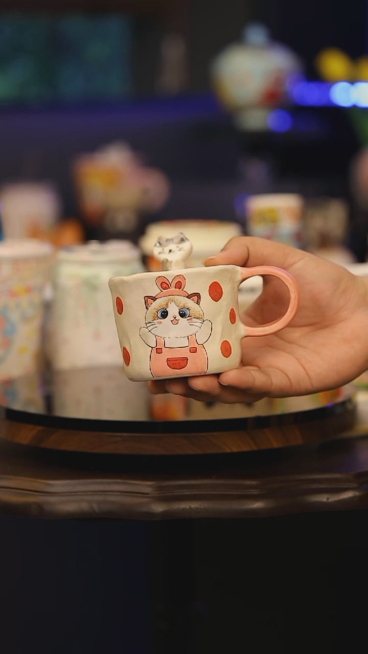 【闪购商品】摆件景德镇釉下彩绘设计师款式陶瓷