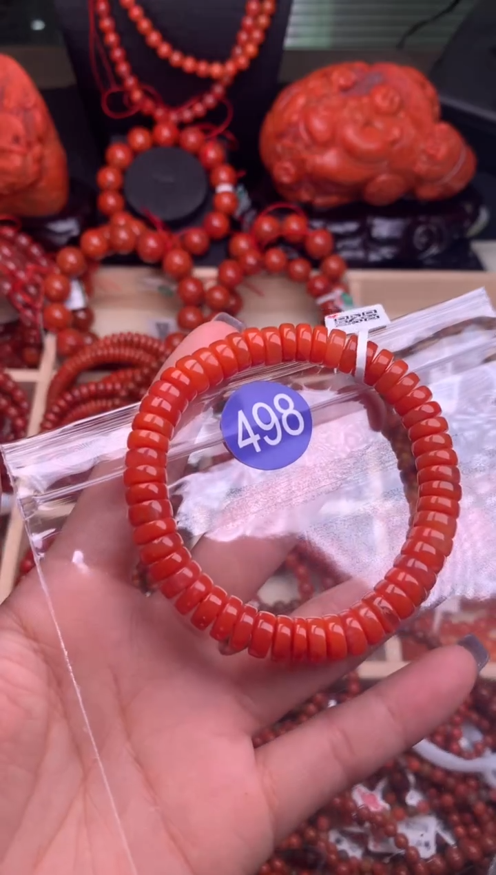 【闪购商品】南红玛瑙珠宝奇石未镶嵌498-8