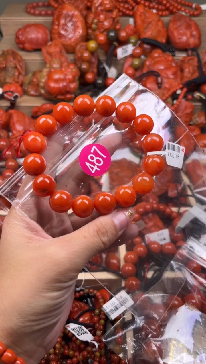 【闪购商品】南红玛瑙珠宝奇石未镶嵌487-13
