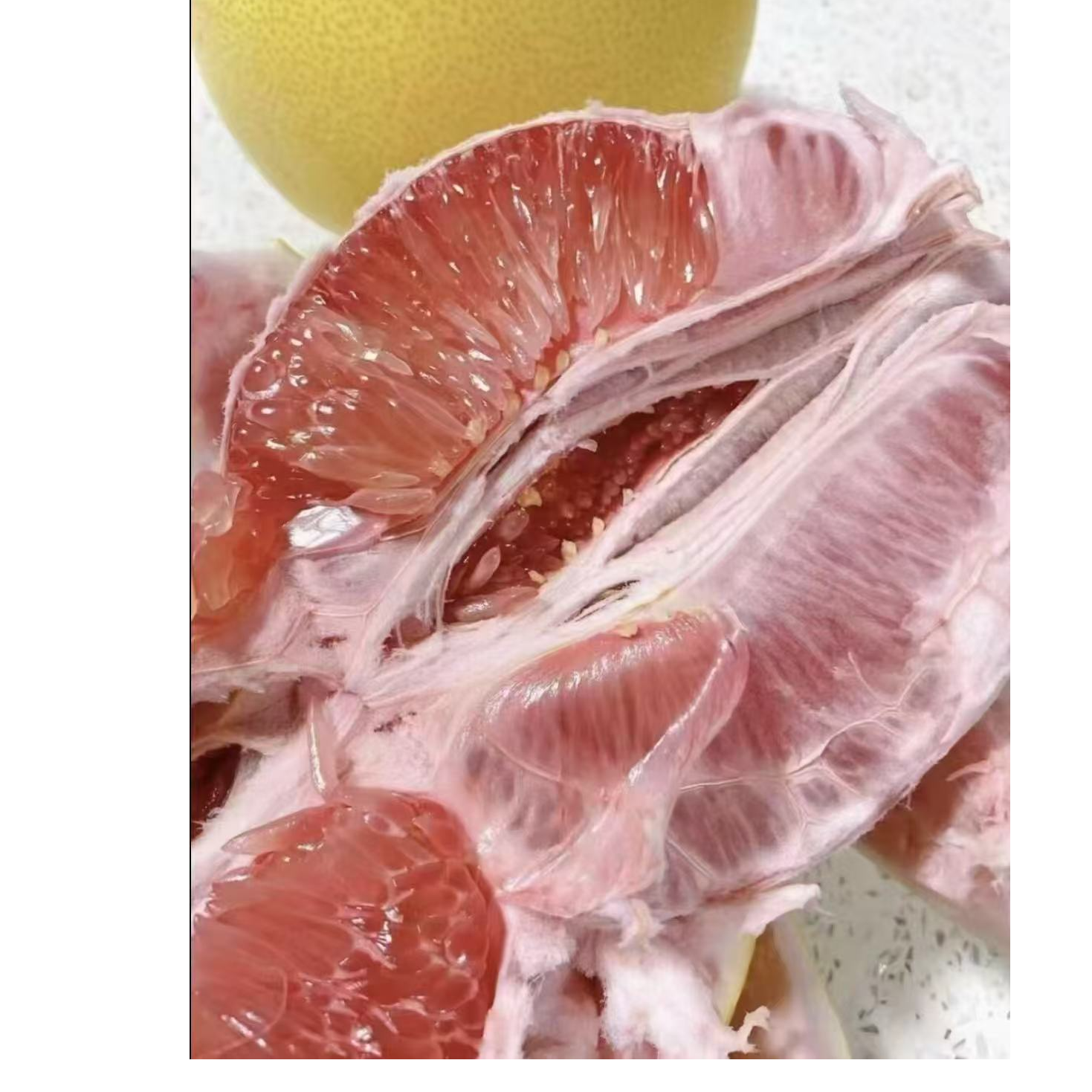 A级福建平和红肉蜜柚1个 约2.5斤  剥皮需备注