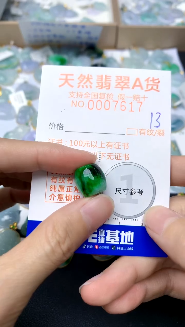 【闪购商品】翡翠颈饰未镶嵌13天然A货翡翠