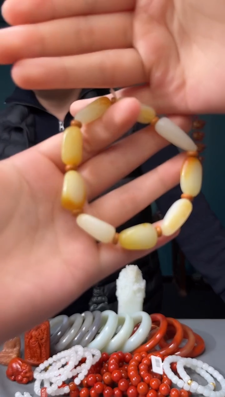 【闪购商品】和田玉颈饰未镶嵌手串