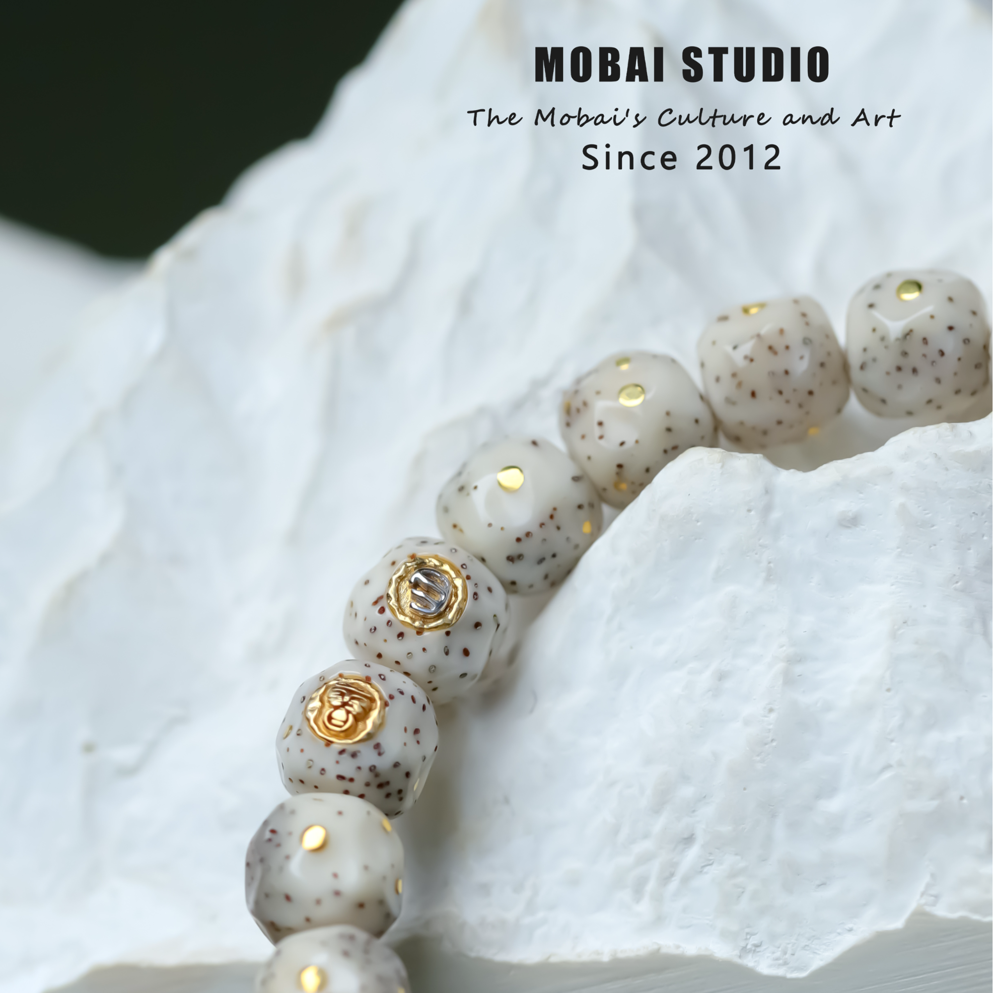 MOBAI默白出品-「S级·超顶·太白金星」星月菩提手串单圈